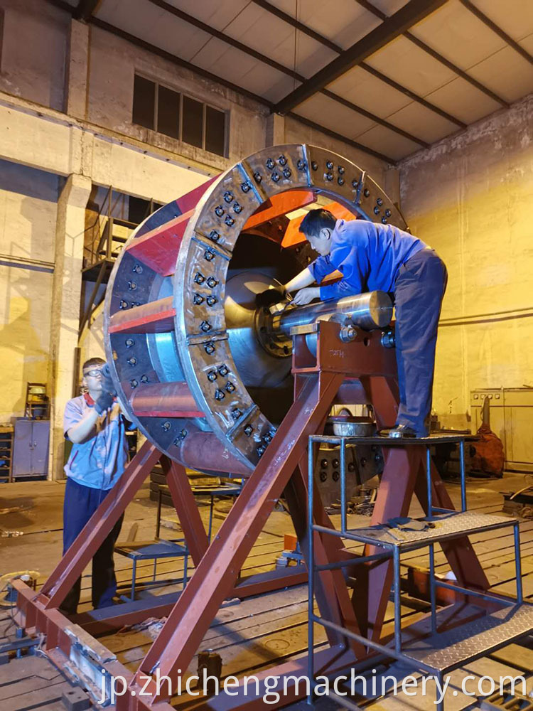 Beater Wheel Mill Working